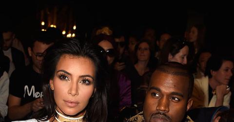Kim kardashian kanye west balmain