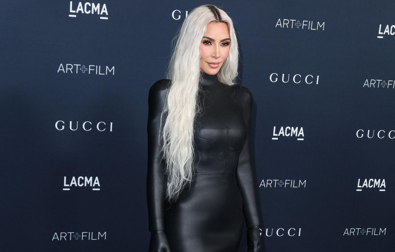 Kim Kardashian Does Morning Workout, Visits Harvard Business School