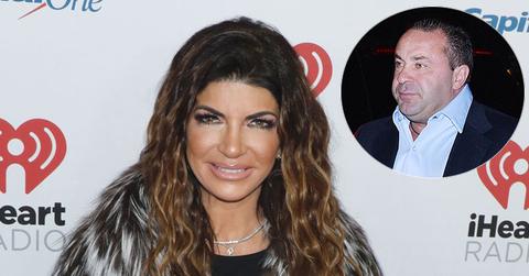 Teresa Giudice On Red Carpet Joe Giudice Inset