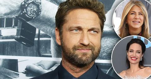 Gerard butler reveals whos better kisser jennifer anniston angelina jolie ok pp