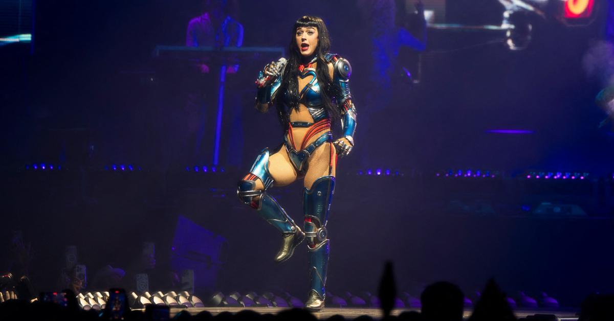 Image of Katy Perry is in Canada as part of her LifeTimes tour.