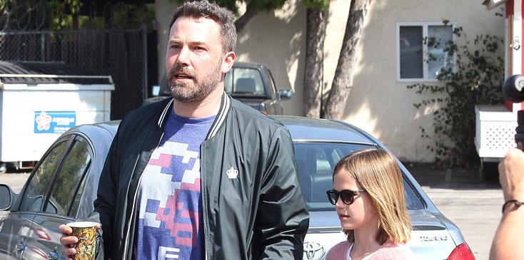 Ben Affleck Rehab Kids Church Photos Long