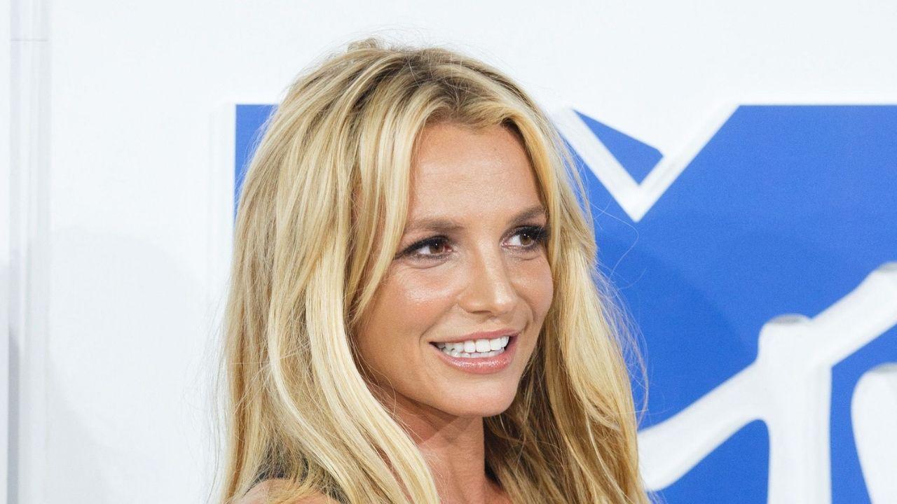 image of A mysterious red mark on Britney Spears' backside caught attention, although she hasn't explained what it is.