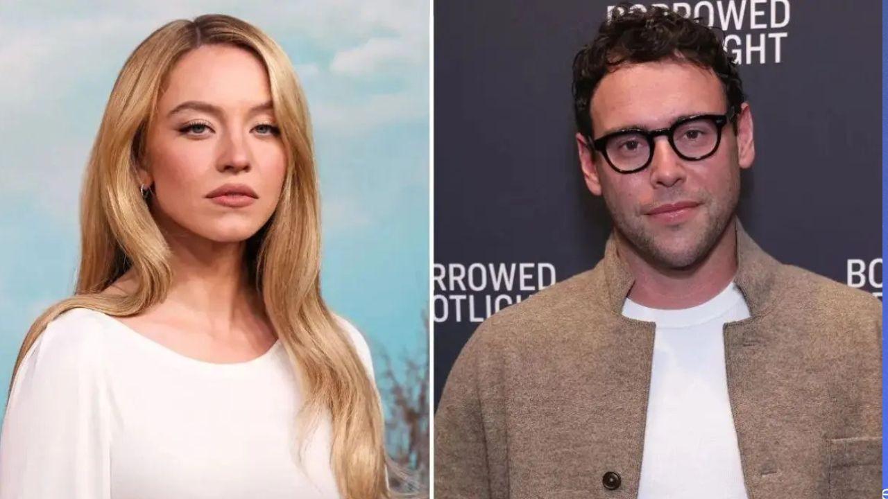 image of scooter braun and Sydney sweeney