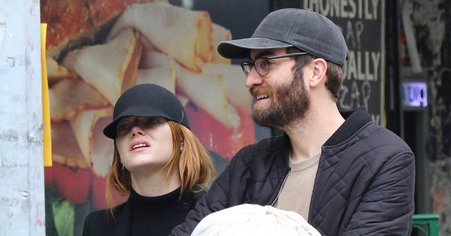 Emma Stone and Dave McCary