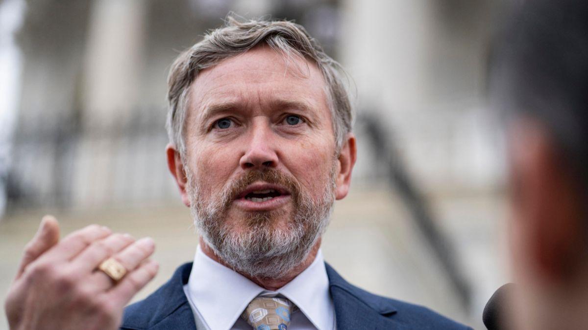 Image of Thomas Massie resurfaced the president’s past endorsement.