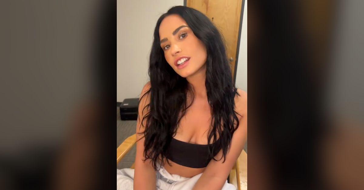 Image of Selena Gomez said she was 'in tears' at Demi Lovato's concert.