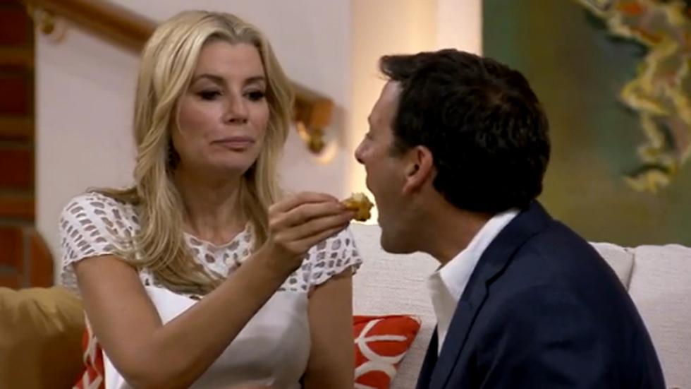 Marriage boot camp reality stars aviva reid food fight