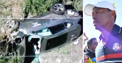 tiger woods crash pic pp