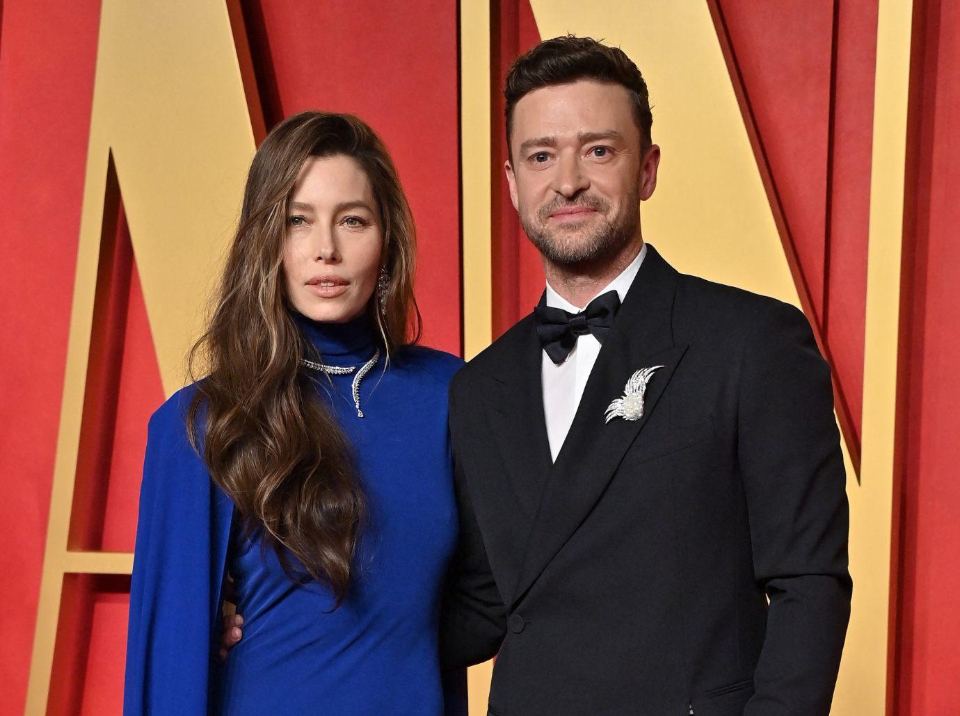 Justin Timberlake 'Was All Over' Jessica Biel At Oscars After-Party