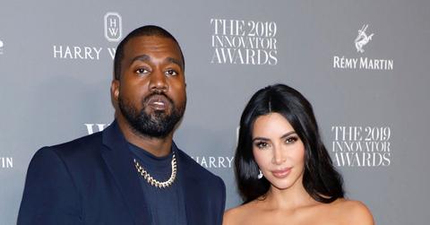 Kim Kardashian And Kanye West On Red Carpet