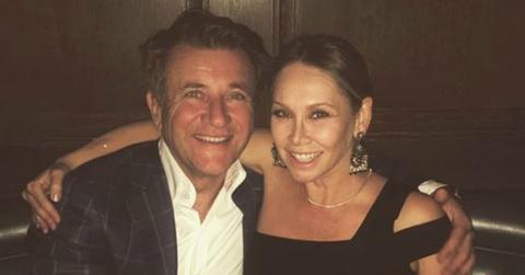 Kym Johnson Robert Herjavec Twins Gender Reveal PP