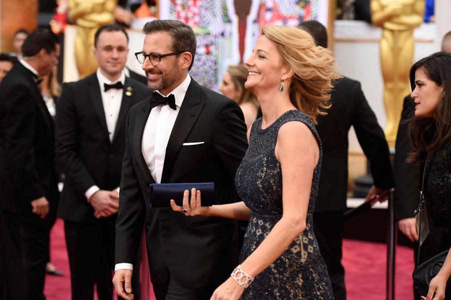 Steve carell nancy carell 2015 oscars arrivals