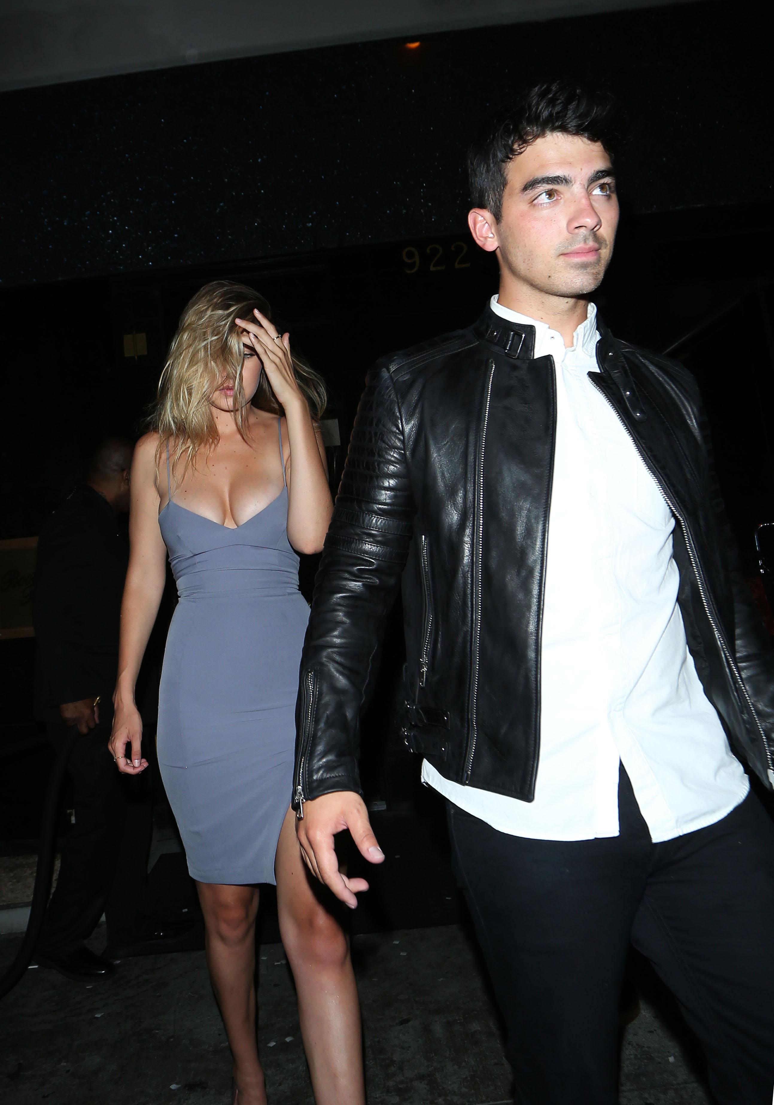 Joe Jonas And Gigi Hadid go to Bootsy Bellows for Kylie’s 18th Birthday Party