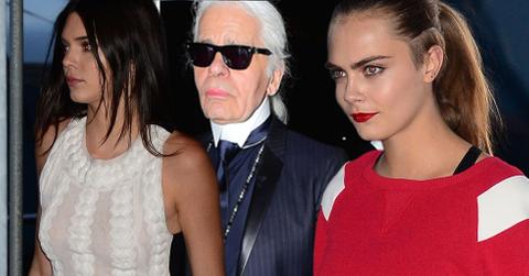Kendall jenner cara delevingne party karl lagerfeld boat cruise