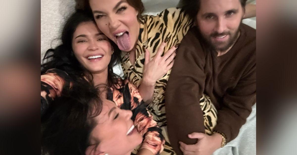 Photo of Kylie Jenner, Kris Jenner, Khloé Kardashian and Scott Disick