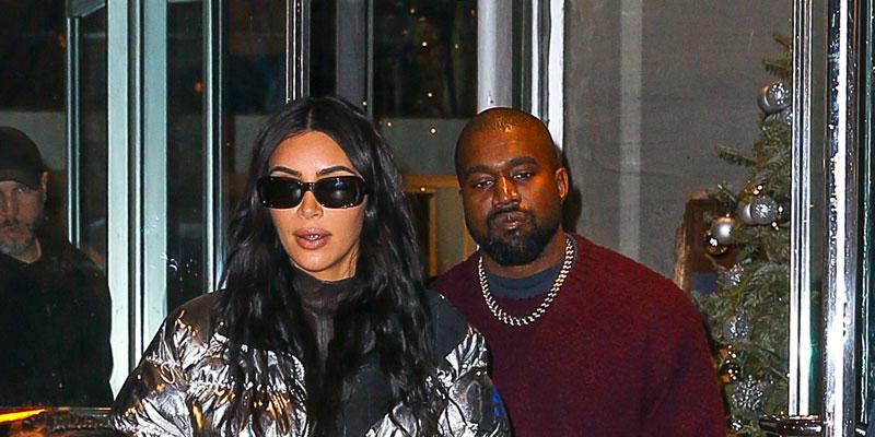 Kim Kardashian and Kanye West's Matching Sunglasses