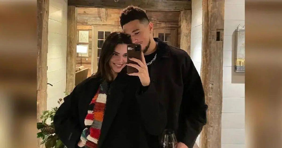 Photo of Kendall Jenner and Devin Booker