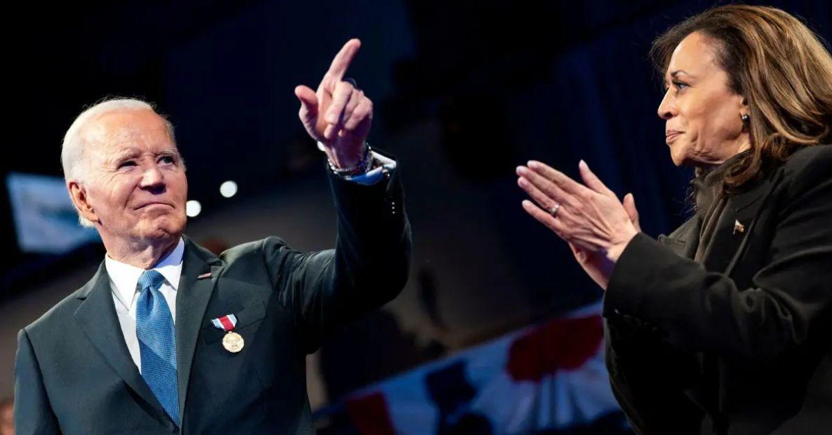 image of Kamala Harris noticed Joe Biden wasn't himself prior to his June 2024 debate with Donald Trump.