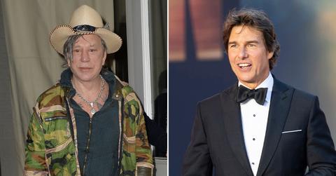 mickey rourke tom cruise irrelevant pp