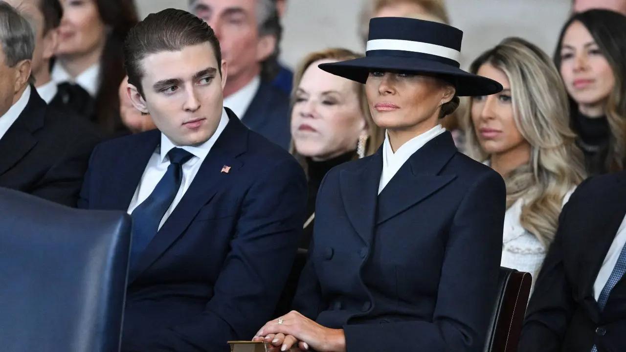photo of Reports claimed Barron isn't very close with his older siblings.