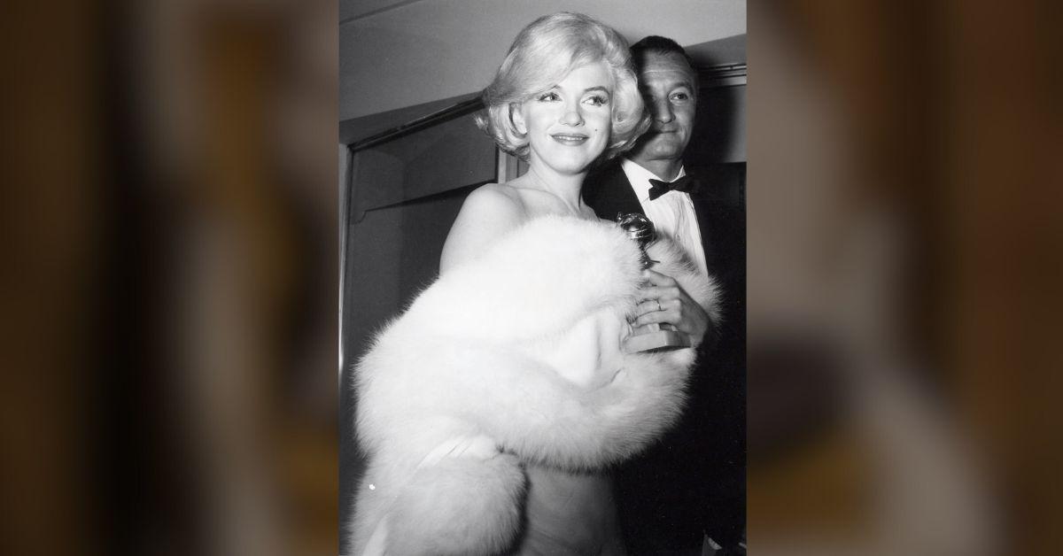 image of Marilyn Monroe wore the gown in 1962.