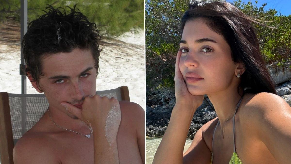 Photo of Kylie Jenner and Timothée Chalamet