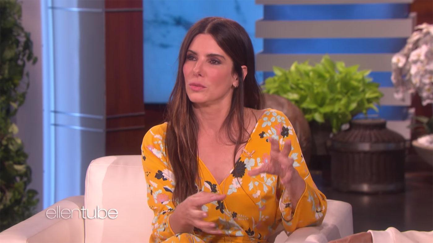 Sandra Bullock Talks 'Penis Facials' On The Ellen Degeneres Show