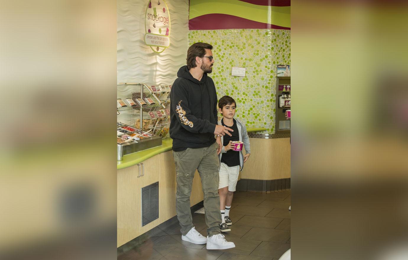 *EXCLUSIVE* Scott Disick takes a break from Sofia Richie to spend time with his kids