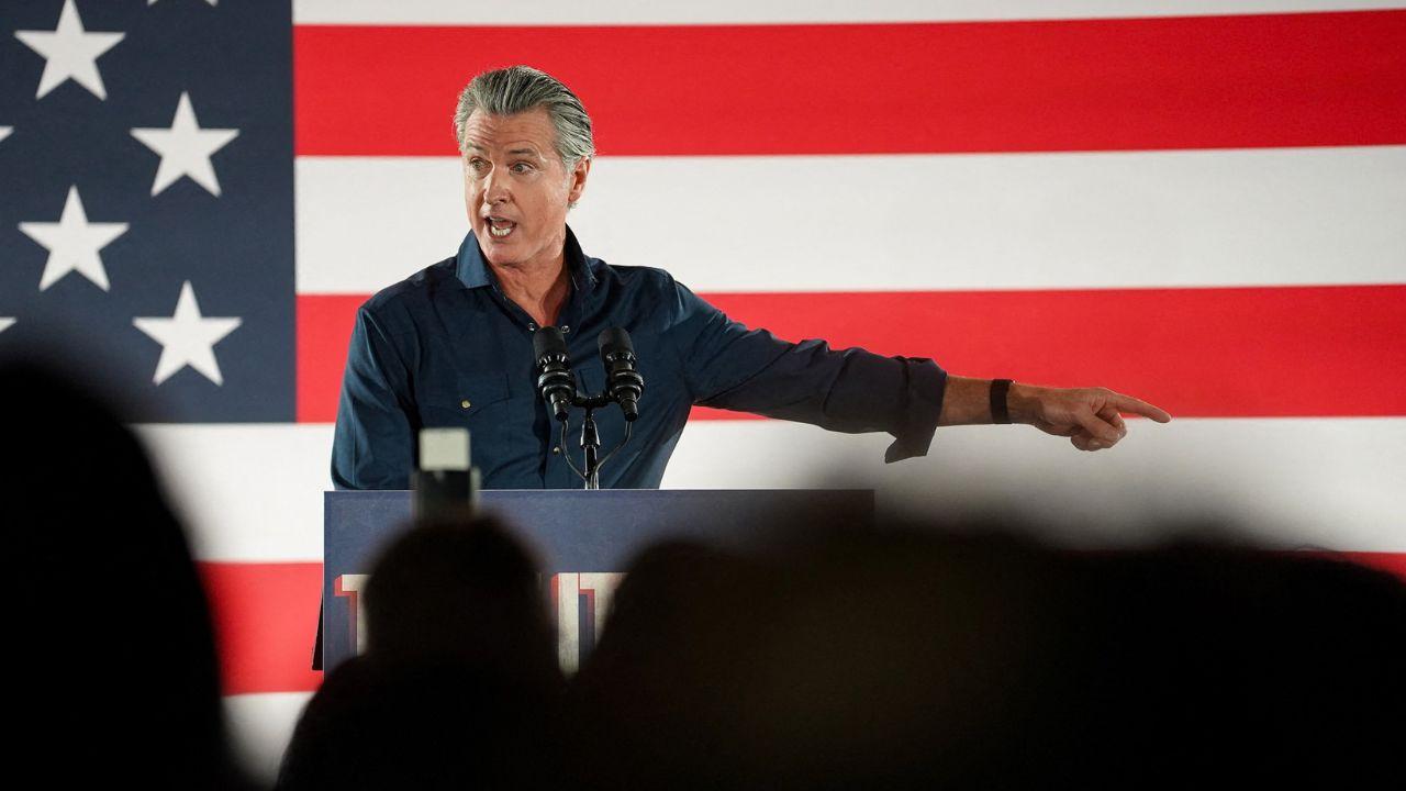 Photo of Newsom's political future is uncertain. 