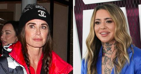 kyle richards reveals where morgan wade stand deletes photos pp