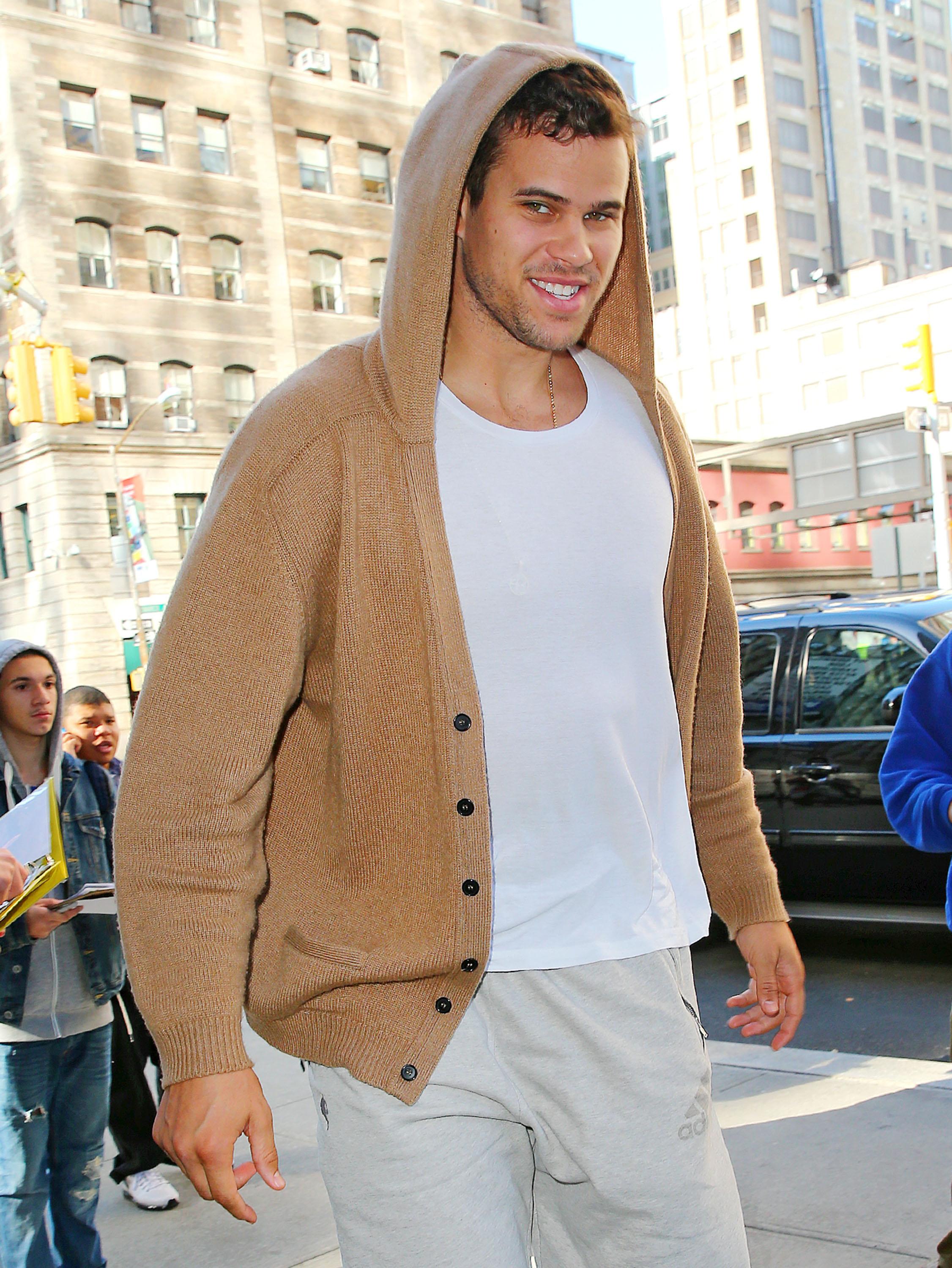 Kris Humphries goes to eat at Da Silvano in NYC