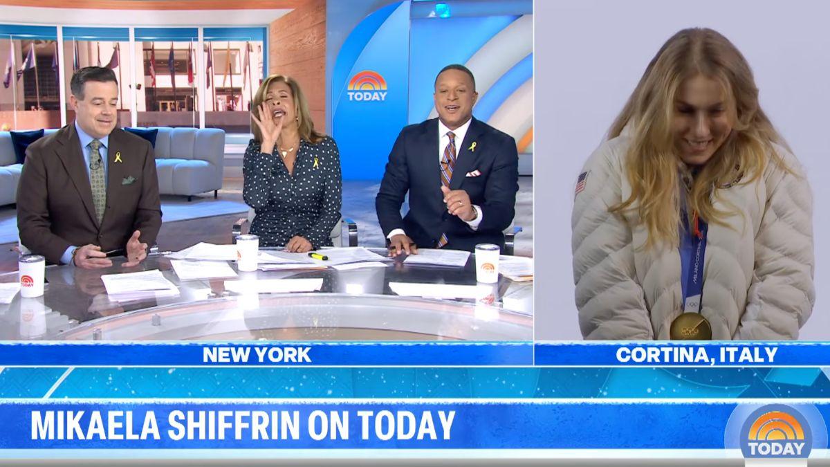 Image of Mikaela Shiffrin apologized several times for the error.