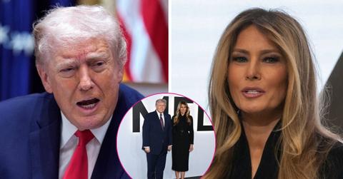 donald melania trump red carpet ridicule