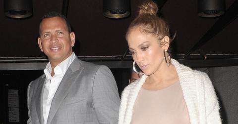 Jennifer Lopez Alex Rodriguez Birthday New York Photos Long