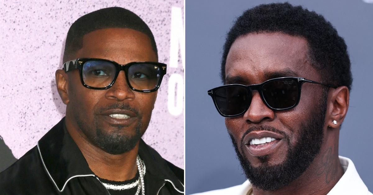 Photo of Jamie Foxx, Sean 'Diddy' Combs