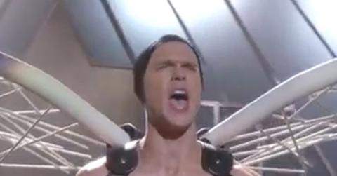 Sam lady gaga shirtless applause