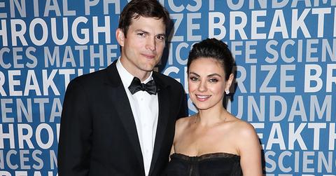 Ashton kutcher mila kunis breakthrough prize ceremony pics