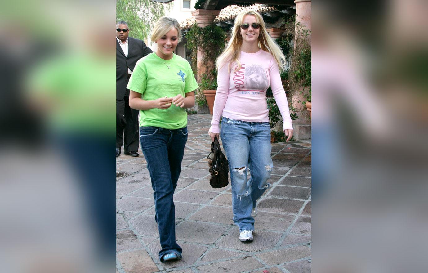 jamie lynn spears rare photo britney son