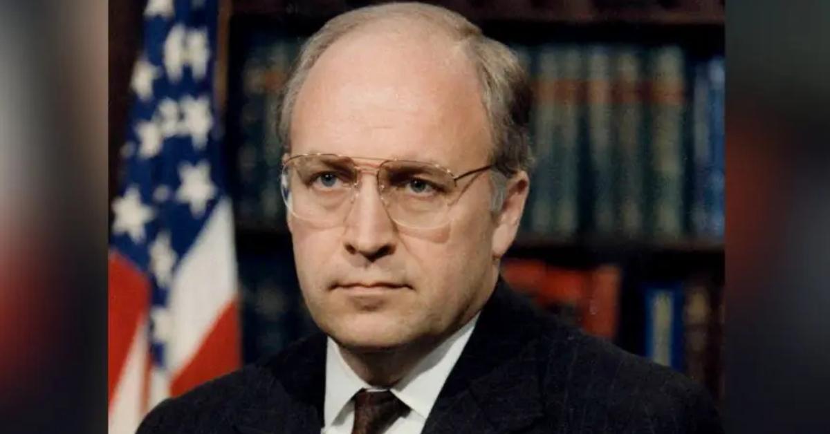 Image of Dick Cheney suffered five heart attacks prior to his death.