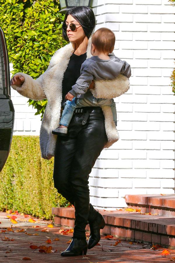 kourtney kardashian son reign music class