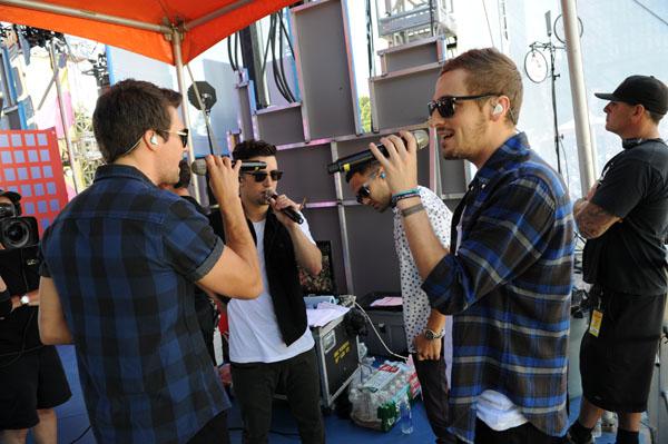 MMS ONLY: Nickelodeon&#8217;s 10th Annual Worldwide Day of Play &#8211; Big Time Rush Backstage for OK Magazine