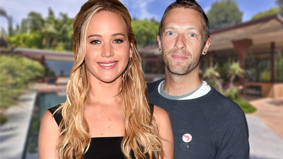 Jennifer lawrence chris martin move in