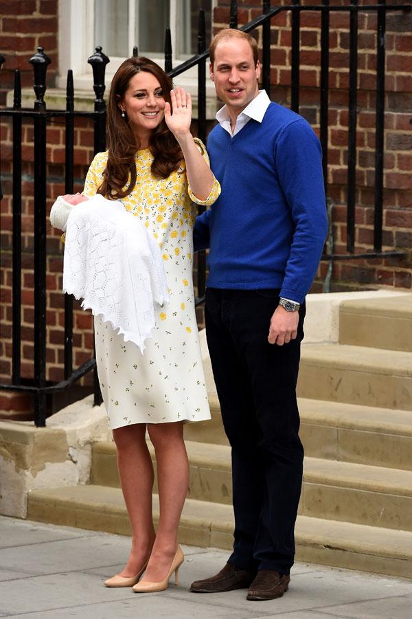 Kate Middleton Prince William Baby Girl Photos