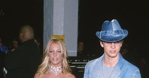 Britney and Justin in matching denim