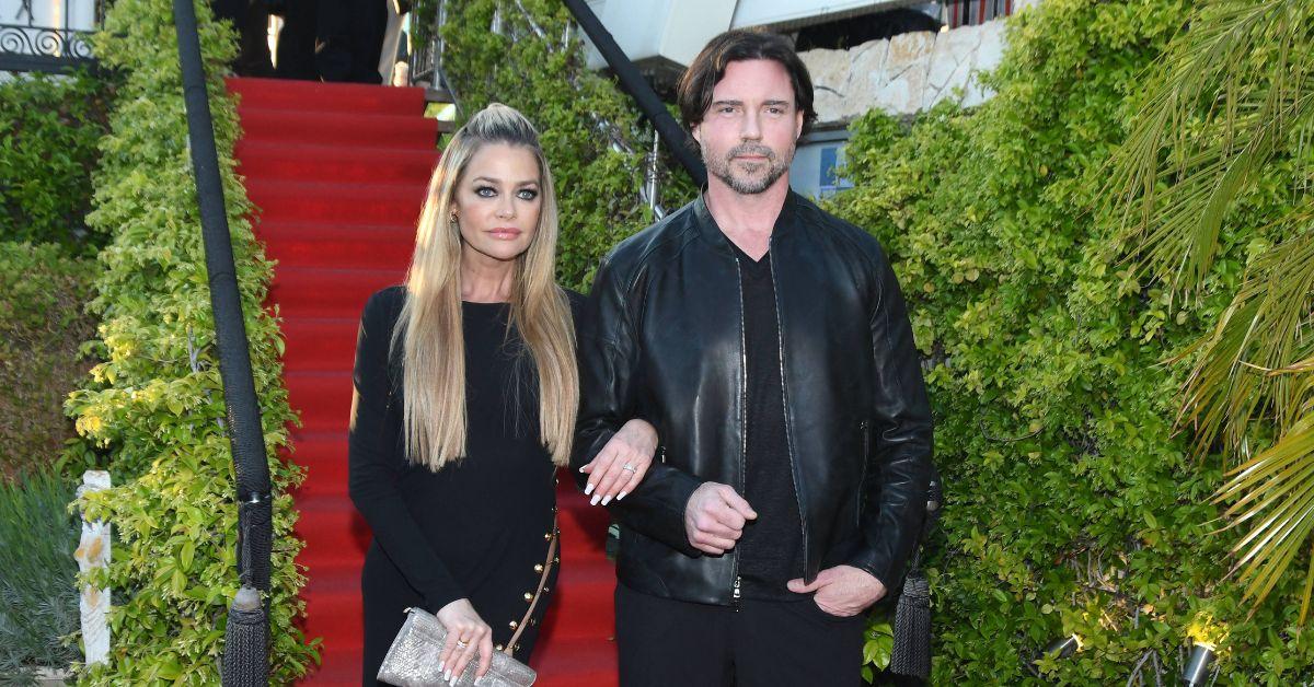 image of Denise Richards received a five-year restraining order against her ex.
