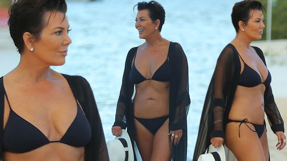 Whoa Mama You Won T Believe What Kris Jenner Looks Like In A Tiny Bikini At Years Oldsee