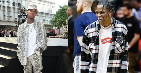 Kylie jenner tyga travis scott fighting feature