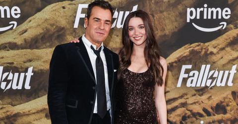 Photo of Justin Theroux and Nicole Brydon Bloom