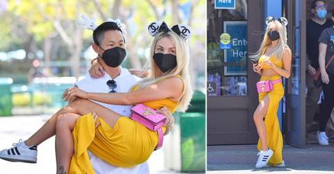 courtney stodden seen wth fiance chris sheng